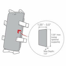 Load image into Gallery viewer, Ram Mount RAM-HOL-UN4U Universal Finger-Grip Phone or Radio Holder, Black
