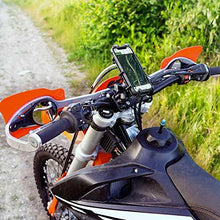 Load image into Gallery viewer, RAM MOUNTS Quick-Grip Large Phone Mount with Handlebar U-Bolt Base RAM-B-149Z-A-PD4U with Short Arm for Motorcycle, ATV/UTV, Bike