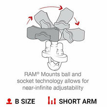 Load image into Gallery viewer, RAM Mount Universal Large Phone X-Grip Zinc U-Bolt Short Rail Mount