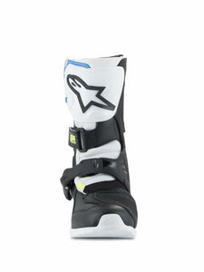 Alpinestars 2014524-21-1: Tech 3S Kids Boots White/Black Sz 1