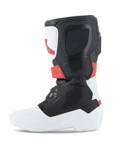 Load image into Gallery viewer, Alpinestars 2014024-2030-2: Tech 3S Youth Boots Wht/Blk/Bt Red Sz 2
