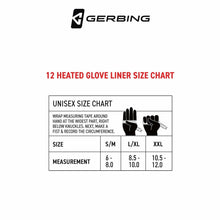 Load image into Gallery viewer, Gerbing 12 V Heated Glove Liners Black SM/MD
