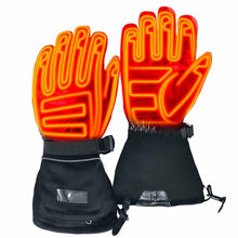 Load image into Gallery viewer, Gerbing GT5 12V Hybrid Heated Motorcycle Gloves Black MD