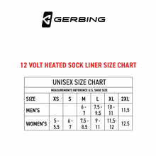 Load image into Gallery viewer, Gerbing 12V Heated Sock Liners Black SM - Motomike Canada