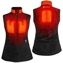 Load image into Gallery viewer, Gerbing 7V Thermite Womens Fleece Heated Vest 2.0 Black XL - Motomike Canada