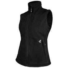 Load image into Gallery viewer, Gerbing 7V Thermite Womens Fleece Heated Vest 2.0 Black XL - Motomike Canada