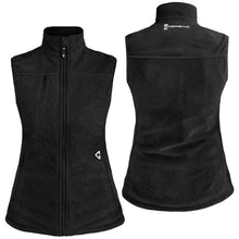 Load image into Gallery viewer, Gerbing 7V Thermite Womens Fleece Heated Vest 2.0 Black XL - Motomike Canada