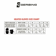 Load image into Gallery viewer, Gerbing GT5 12V Hybrid Heated Motorcycle Gloves Black XXL
