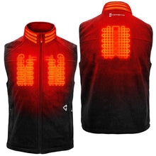 Load image into Gallery viewer, Gerbing 7V Thermite Mens Fleece Heated Vest 2.0 Black MD