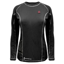 Load image into Gallery viewer, Gerbing 7V Base Layer - Black W/Accents - Women s - L