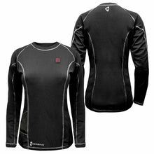 Load image into Gallery viewer, Gerbing 7V Womens Heated Base Layer Long Sleeve Top Black XL