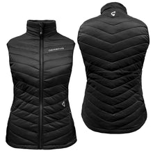 Load image into Gallery viewer, Gerbing 7V Khione Womens Heated Puffed Vest 2.0 Black SM