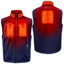 Load image into Gallery viewer, Gerbing 7V Torrid Mens Softshell Heated Vest 2.0 Navy LG