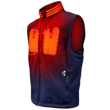 Load image into Gallery viewer, Gerbing 7V Torrid Mens Softshell Heated Vest 2.0 Navy LG