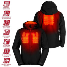 Load image into Gallery viewer, Gerbing 7V Torrid Mens Softshell Heated Jacket 2.0 Black XL