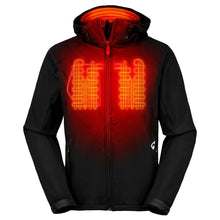 Load image into Gallery viewer, Gerbing 7V Torrid Mens Softshell Heated Jacket 2.0 Black XL
