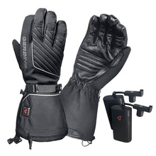 Load image into Gallery viewer, Gerbing Atlas Ultra-Flex 7V Battery Mens Heated Gloves Black MD