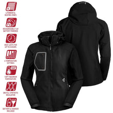 Load image into Gallery viewer, Gerbing 7V Torrid Womens Softshell Heated Jacket 2.0 Black LG