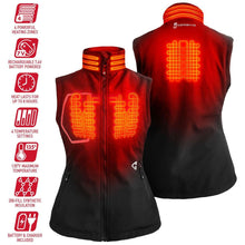 Load image into Gallery viewer, Gerbing 7V Torrid Womens Softshell Heated Vest 2.0 Black XL