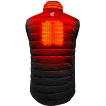 Load image into Gallery viewer, Gerbing 7V Khione Mens Heated Puffed Vest 2.0 Black SM