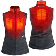 Load image into Gallery viewer, Gerbing 7V Thermite Womens Fleece Heated Vest 2.0 Gray SM