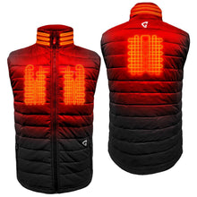 Load image into Gallery viewer, Gerbing 7V Khione Mens Heated Puffed Vest 2.0 Black SM