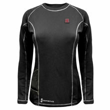 Load image into Gallery viewer, Gerbing 7V Womens Heated Base Layer Long Sleeve Top Black XXL