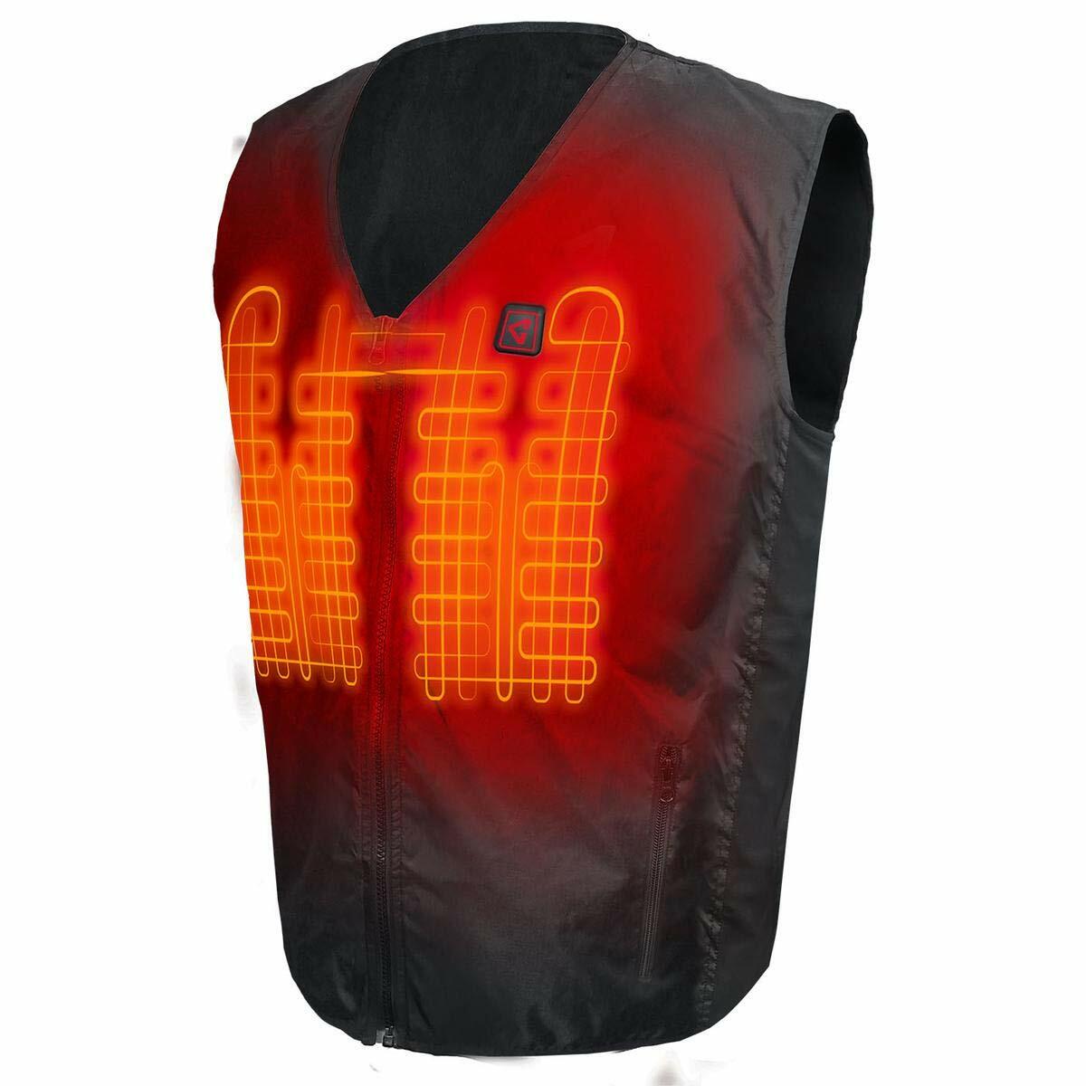 Gerbing 7V Battery Heated Vest Liner Black XXL/3XL
