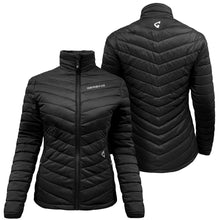 Load image into Gallery viewer, Gerbing 7V Khione Womens Heated Puffed Jacket 2.0 Black XL
