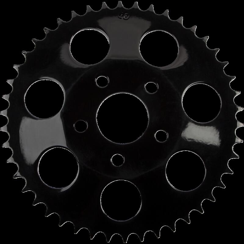 DRAG SPECIALTIES SPROCKET BLK 46T DISH 16428EB