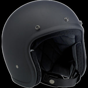 BILTWELL HELMET BONANZA FL BK XL 1001-201-205