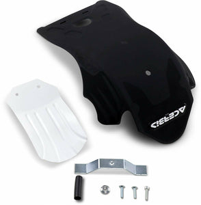 Acerbis - 21-23 Kawasaki KX250/250X/19-23 KX450 Skid Plate - Black/White (2734920001)