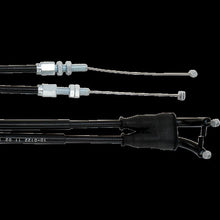 Load image into Gallery viewer, MOTION PRO THROTTLE CABLE PUSH-PULL BLACK VINYL SET 10-0122