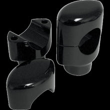 Load image into Gallery viewer, DRAG SPECIALTIES 1.5" BUFFALO RISERS BLK 0602-0466