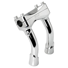 Load image into Gallery viewer, Biltwell Murdock Pullback Risers 6" Chrome