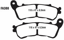 Load image into Gallery viewer, EBC Brakes FA388 Disc Brake Pad Set