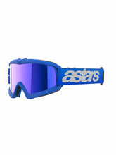 Load image into Gallery viewer, ALPINESTARS GOGGLE YTH VISION BLAZE BL/MIR BL 5140425-7271