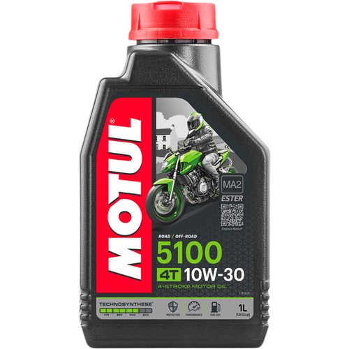 Motul 5100 10W30 Technosynthese Motor Oil on/off road Motorcycle