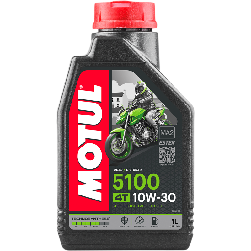 Motul 5100 10W30 Technosynthese Motor Oil on/off road Motorcycle