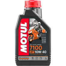 Load image into Gallery viewer, Motul 7100 10W40 100% Synthetic Motorcycle Oil