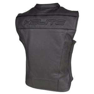 Helite Custom Leather Motorcycle Airbag Vest