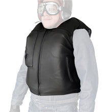 Load image into Gallery viewer, Helite Custom Leather Motorcycle Airbag Vest