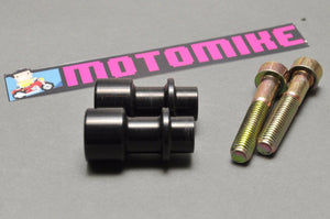 MotoMike Racing Swingarm Spools Bobbin M10 Honda Yamaha Suzuki Kawasaki Triumph