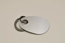Load image into Gallery viewer, GENUINE DAINESE METAL KEY FOB RING PLATE KEYCHAIN - 1975062-I18-N