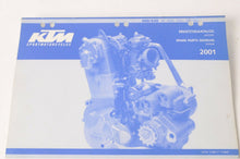 Load image into Gallery viewer, Genuine Factory KTM Spare Parts Manual Engine - 250 EXC Racing 450 525 2001 01