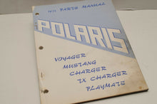 Load image into Gallery viewer, Vintage Polaris Parts Manual 1971 Voyager Mustang Charger+Snowmobile Genuine OEM