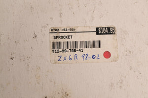 Sprocket Specialists Aluminum Rear 706-41 41T  Fits Kawasaki ZX6R 98-02 +