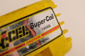 Accel SuperCoil yellow 140408 Single Fire 3.0 Ohms Motorcycle fits Harley + More