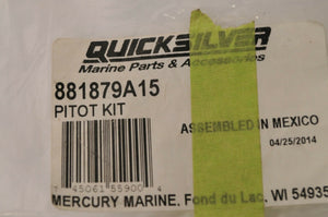 Mercury MerCruiser Quicksilver Pitot Kit Speed Sensor SmartCraft  | 881879A15