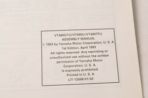 Genuine Yamaha Factory Assembly Manual 1994 94 Venture 480 | VT480 VT480U